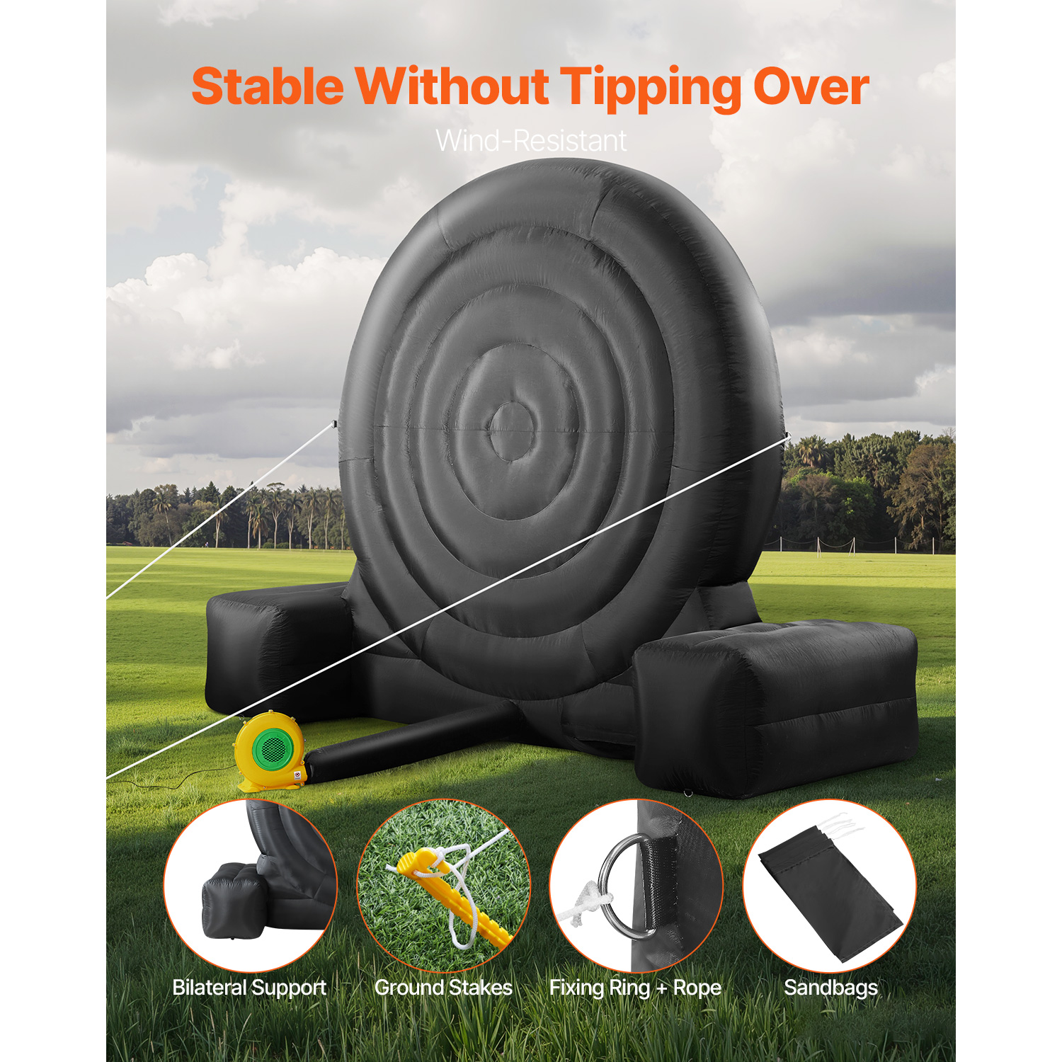 Uimoso Inflatable Soccer Dart Board