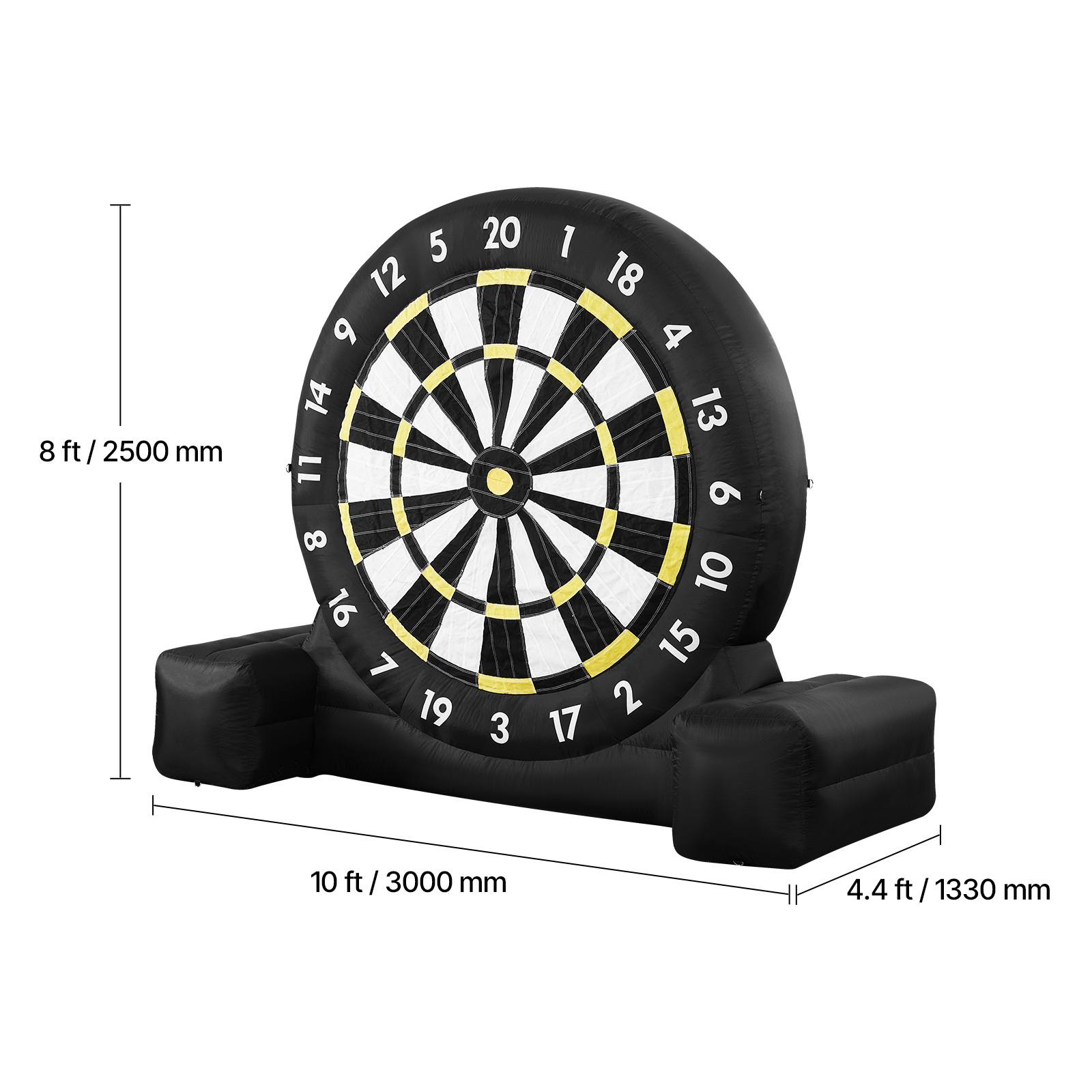 Uimoso Inflatable Soccer Dart Board