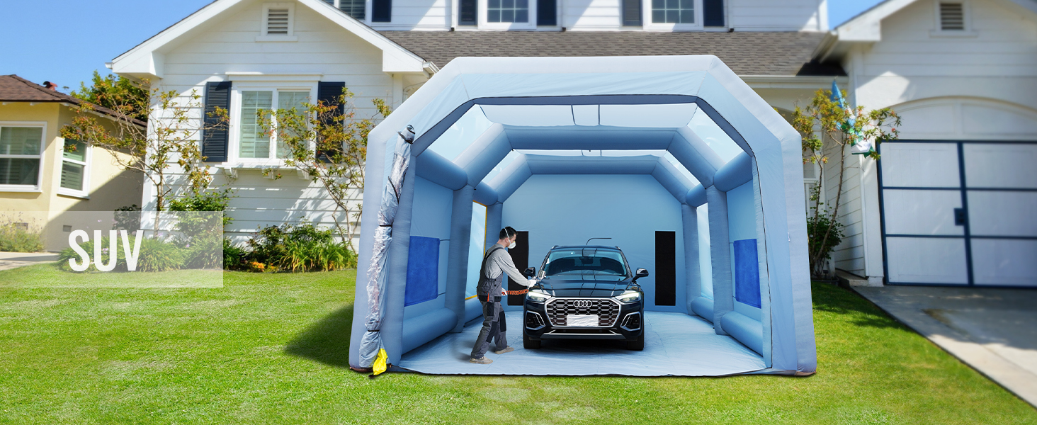 8x4x3m Customized Inflatable Spray Booth Automotive Pop Up Car Clean Paint  Tent Oven Room Care Cloudflare Tunnel House With Filter Systems From  Sportsparadise, $987.25