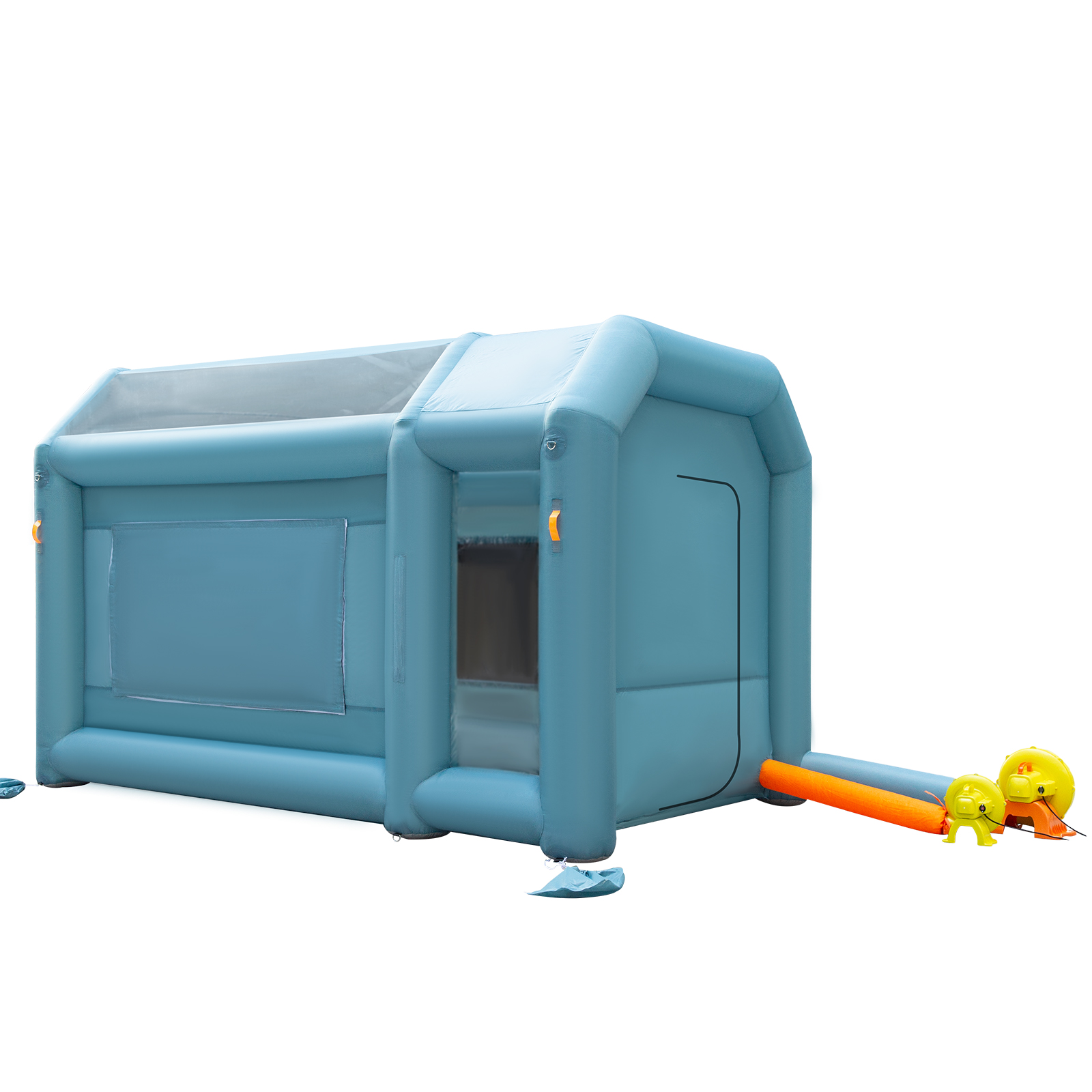 Inflatable Paint Booth Spray Booth Car Tent w/2 Blowers 5 Sizes For Choice - Picture 14 of 54