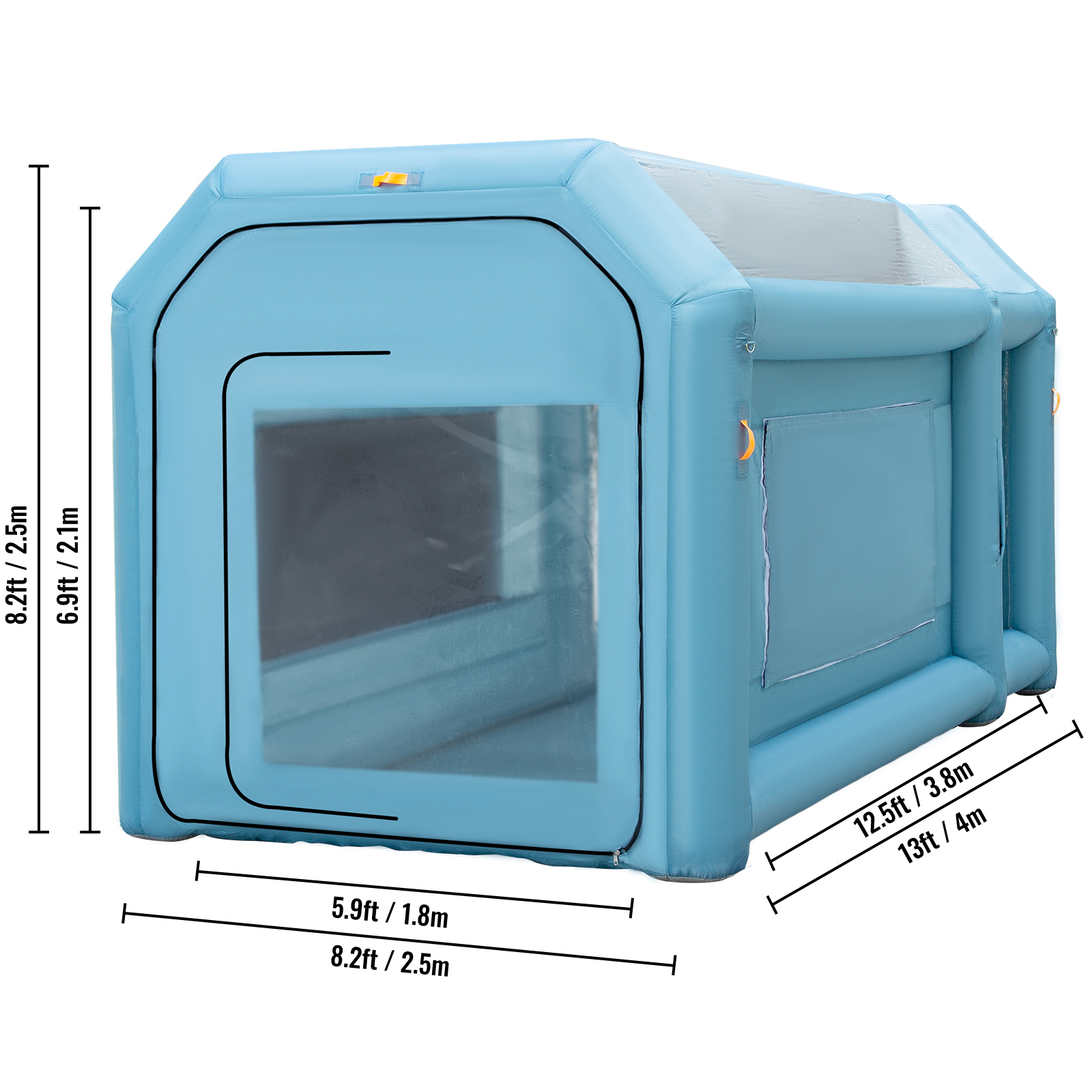 Inflatable Paint Booth Spray Booth Car Tent w/2 Blowers 5 Sizes For Choice - Picture 10 of 54