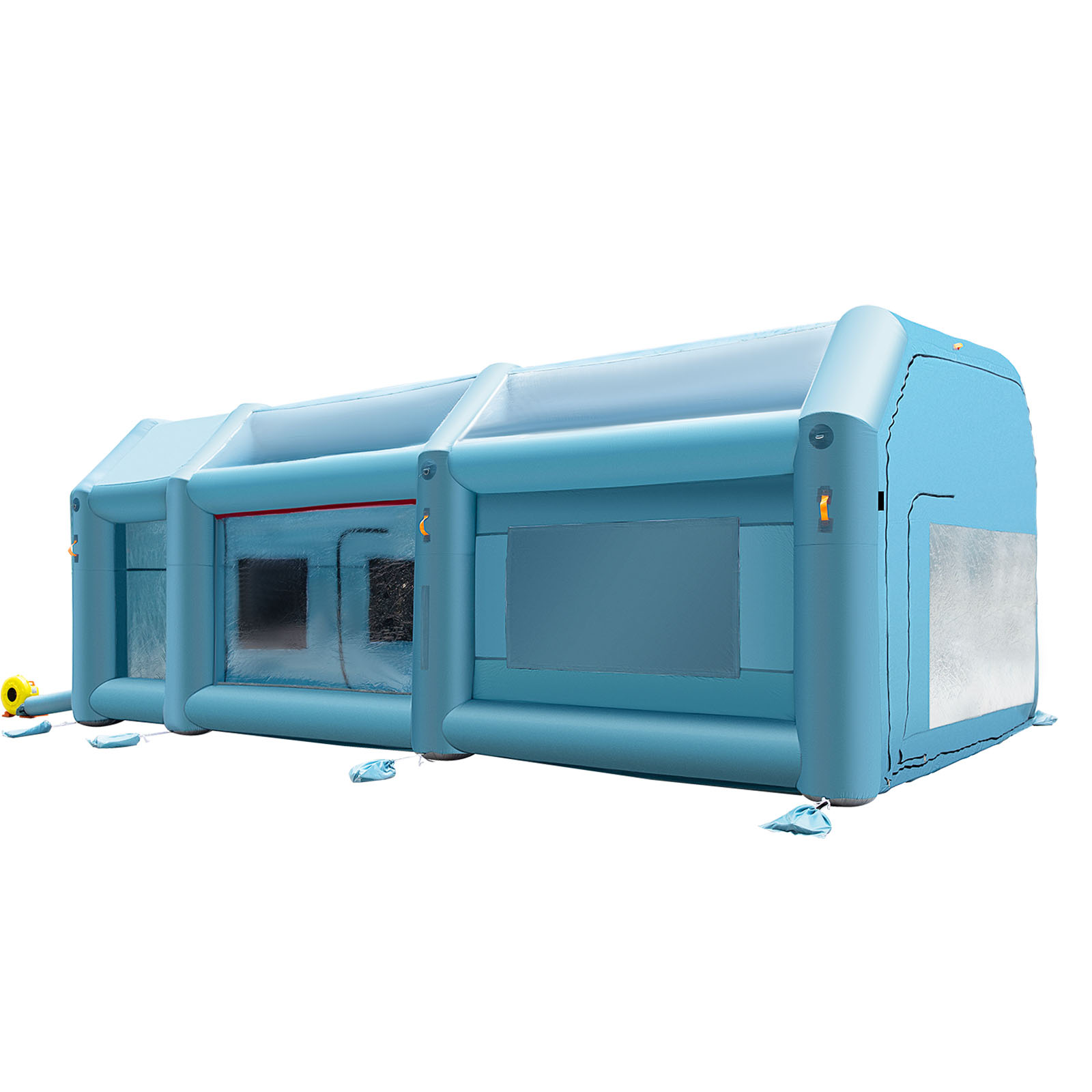 Inflatable Paint Booth Spray Booth Car Tent w/2 Blowers 5 Sizes For Choice - Picture 24 of 54