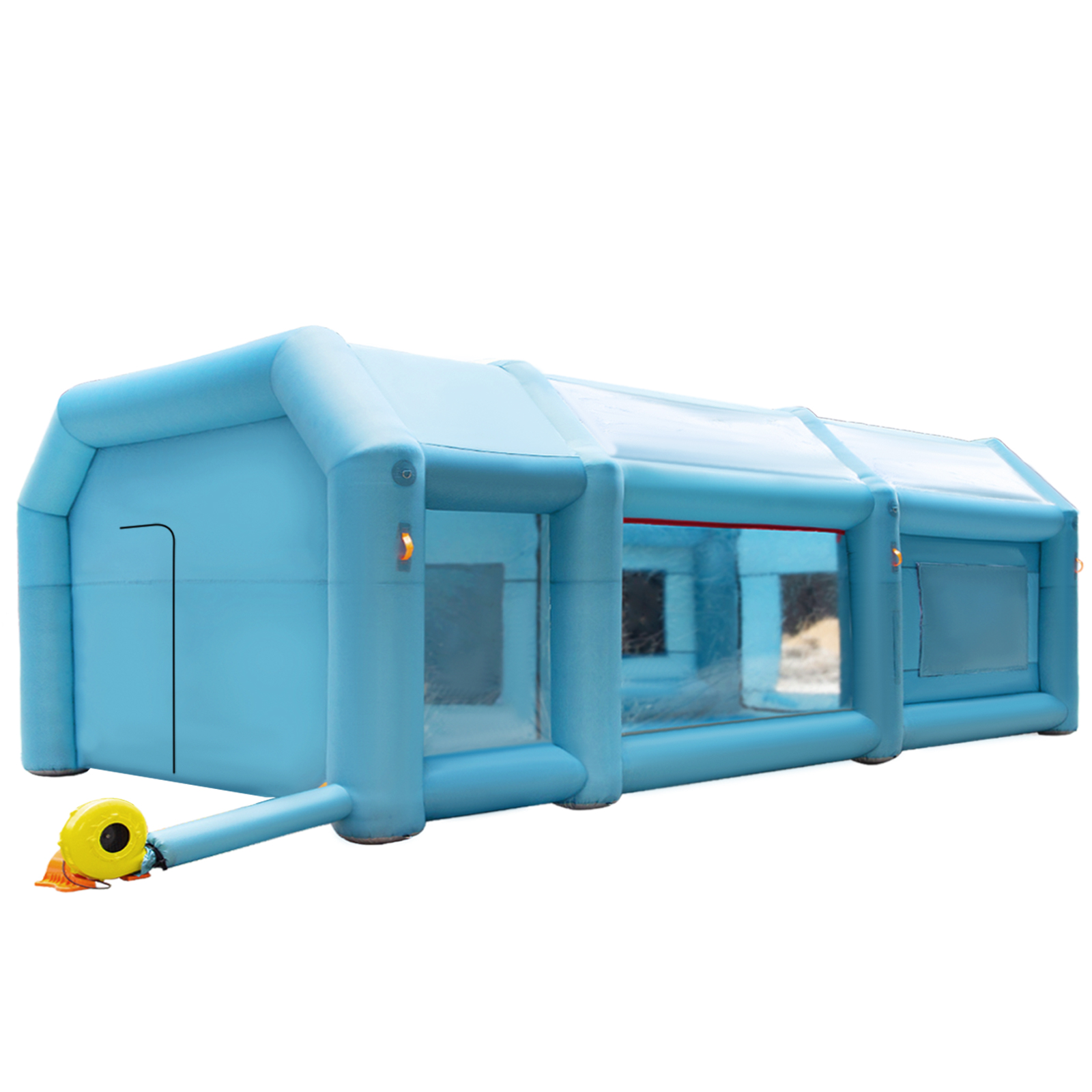 Inflatable Paint Booth Spray Booth Car Tent w/2 Blowers 5 Sizes For Choice - Picture 25 of 54