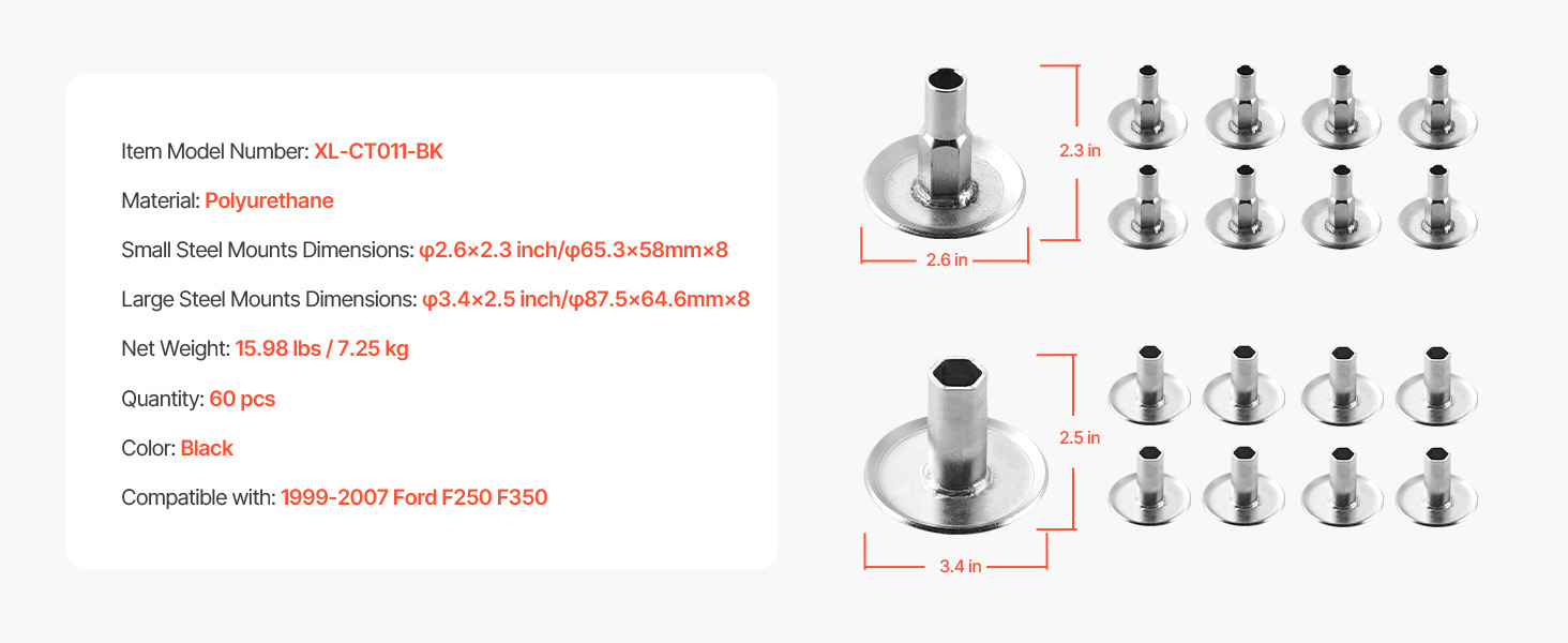 Close-up installed components