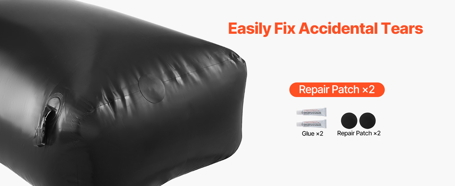 Réservoir d’eau souple pliable SucceBuy, de 113 à 1 000 L