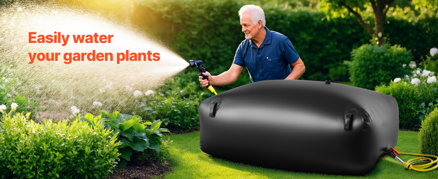 Réservoir d’eau souple pliable SucceBuy, de 113 à 1 000 L