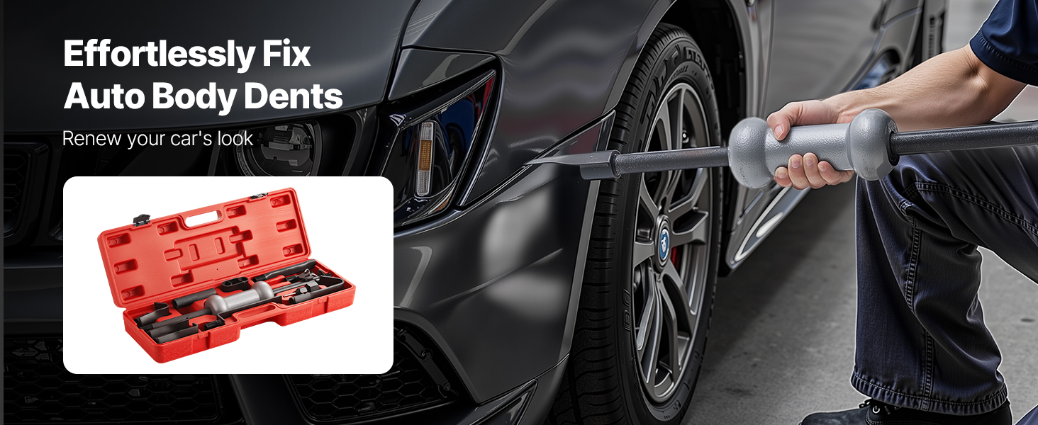 Dent Repair Adapter, Attrezzo di rimozione ammaccatura senza vernice Riparazione dentatura Estrattore a testa adattatore Car Body Slide Hammer Adapter Dent Removal Pulling Tab Puller Head