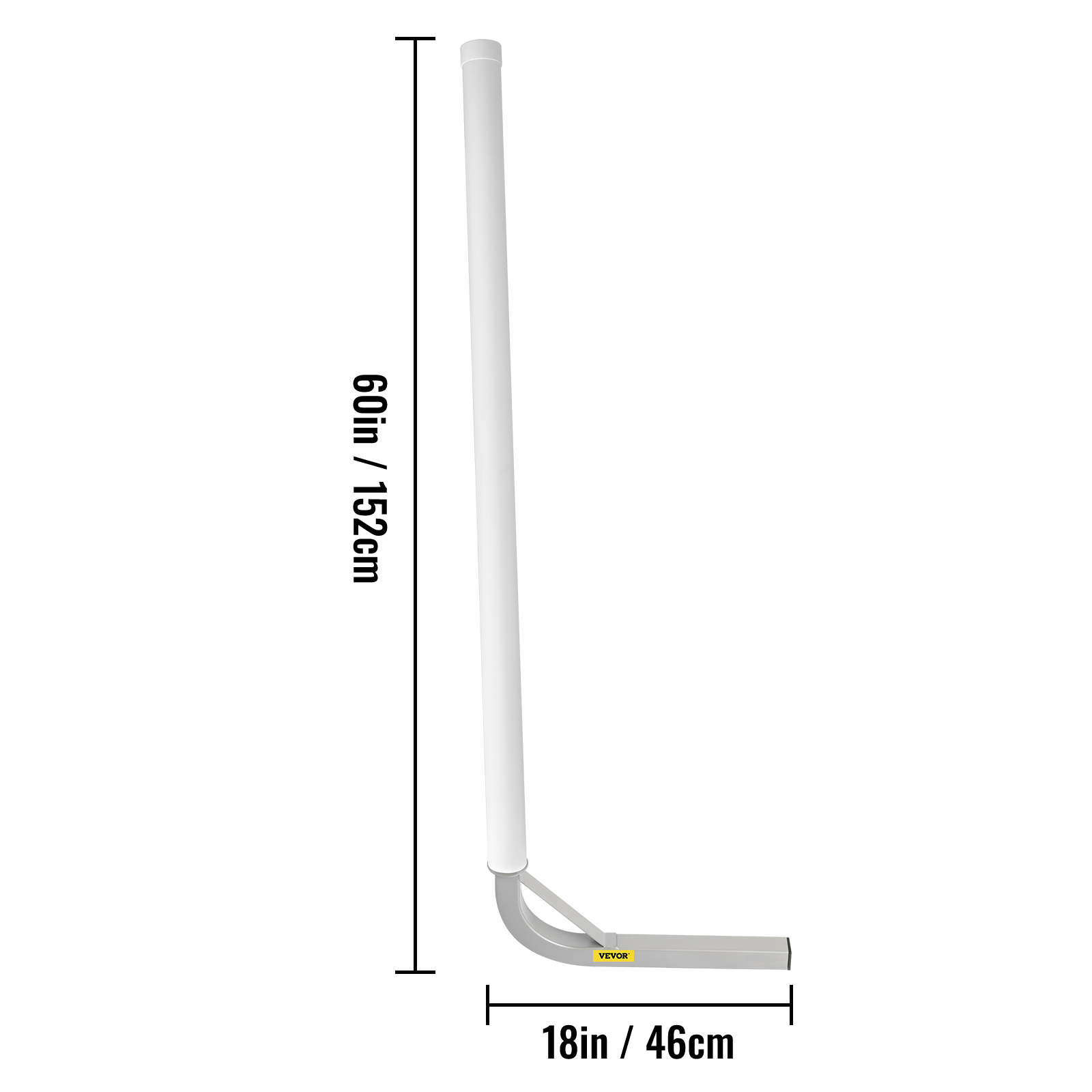 VEVOR Boat Trailer Guideon 60" Trailer Post Guide on w/ 2PCS PVC Tube Cover eBay