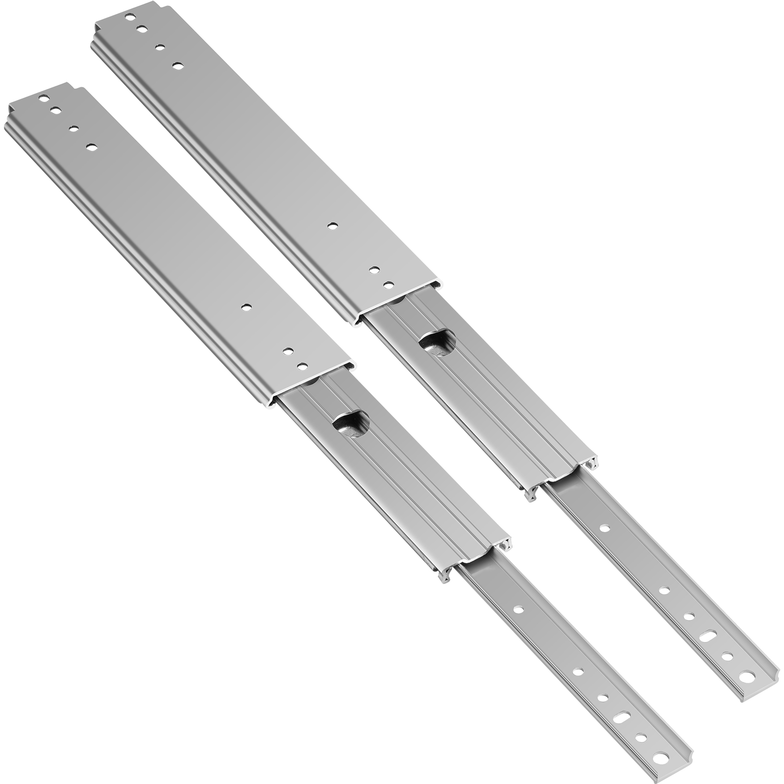 VEVOR Drawer Slide Soft Close Drawer 16-60" Ball Bearing Full Extension 500lbs - Picture 23 of 170