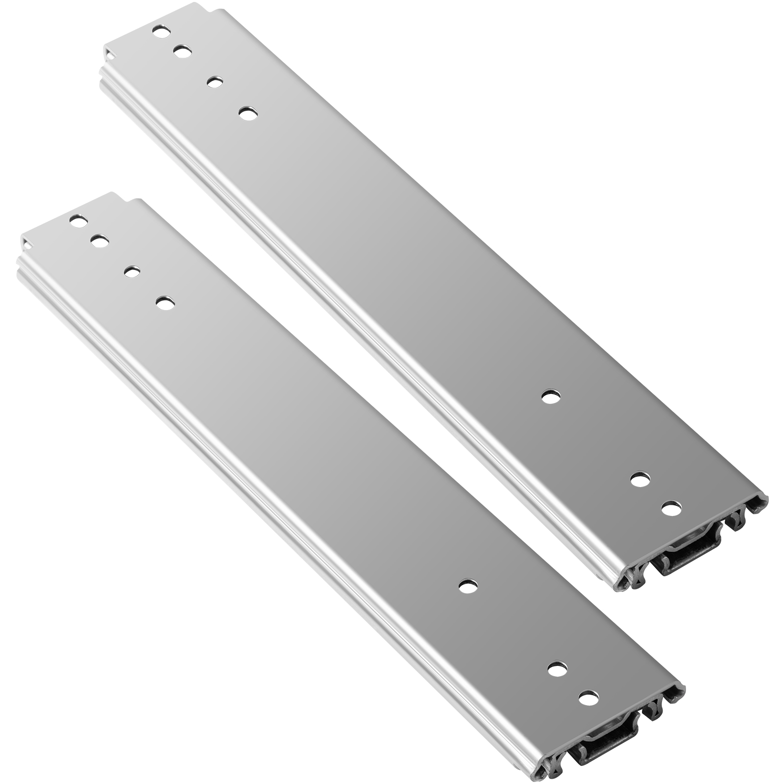 VEVOR Drawer Slide Soft Close Drawer 16-60" Ball Bearing Full Extension 500lbs - Picture 25 of 170