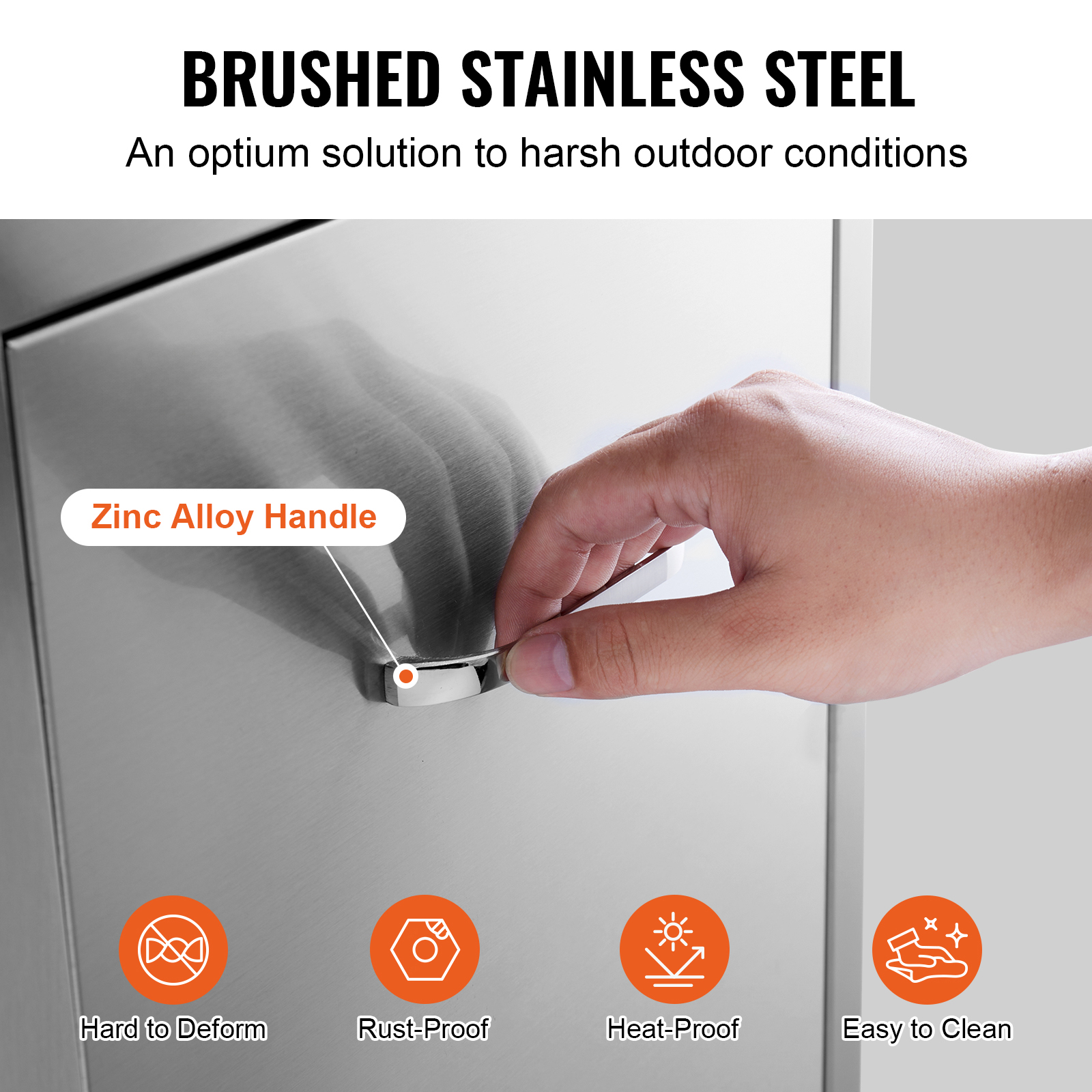 Stainless Steel Access BBQ Island Kitchen BBQ Door Drawers Outdoor - Picture 149 of 157