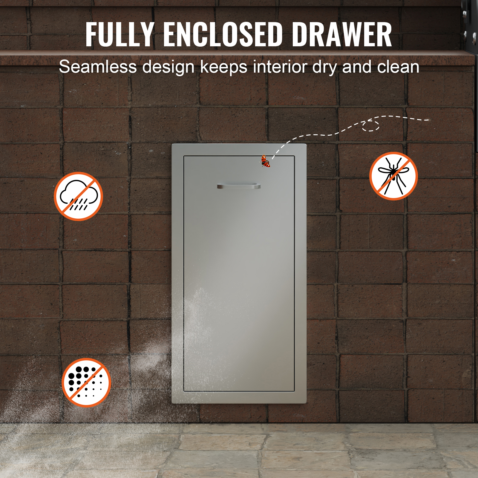 Stainless Steel Access BBQ Island Kitchen BBQ Door Drawers Outdoor - Picture 151 of 157