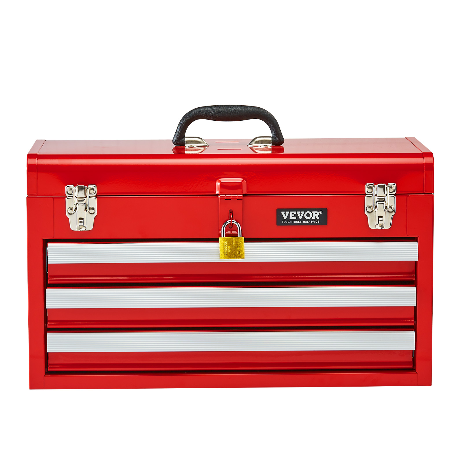 VEVOR Tool Box 218.4/457.2/520mm Portable Metal Tool Box 3/4/5 Drawers Organizer - Picture 57 of 72