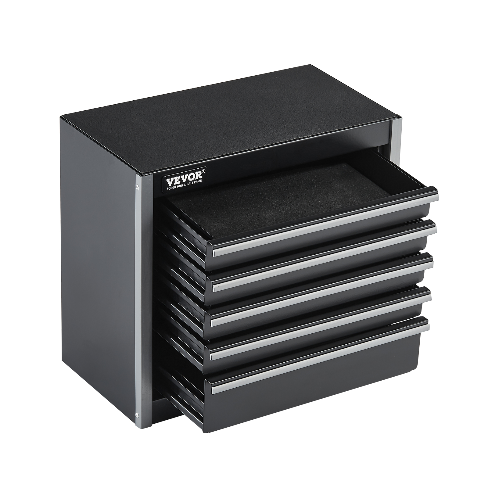 VEVOR Tool Box 218.4/457.2/520mm Portable Metal Tool Box 3/4/5 Drawers Organizer - Picture 46 of 72