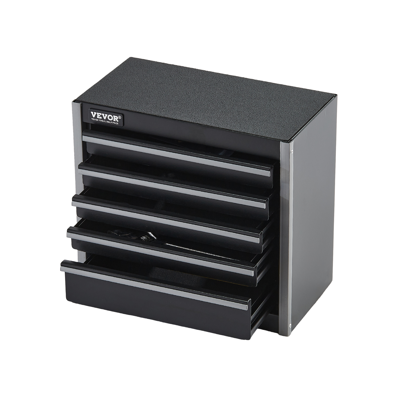VEVOR Tool Box 218.4/457.2/520mm Portable Metal Tool Box 3/4/5 Drawers Organizer - Picture 47 of 72