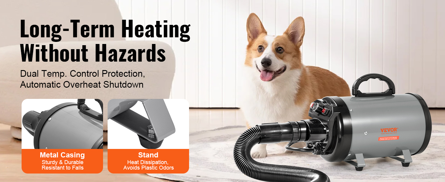 Pet Hair Grooming Vacuum - Dog Hair Vacuum