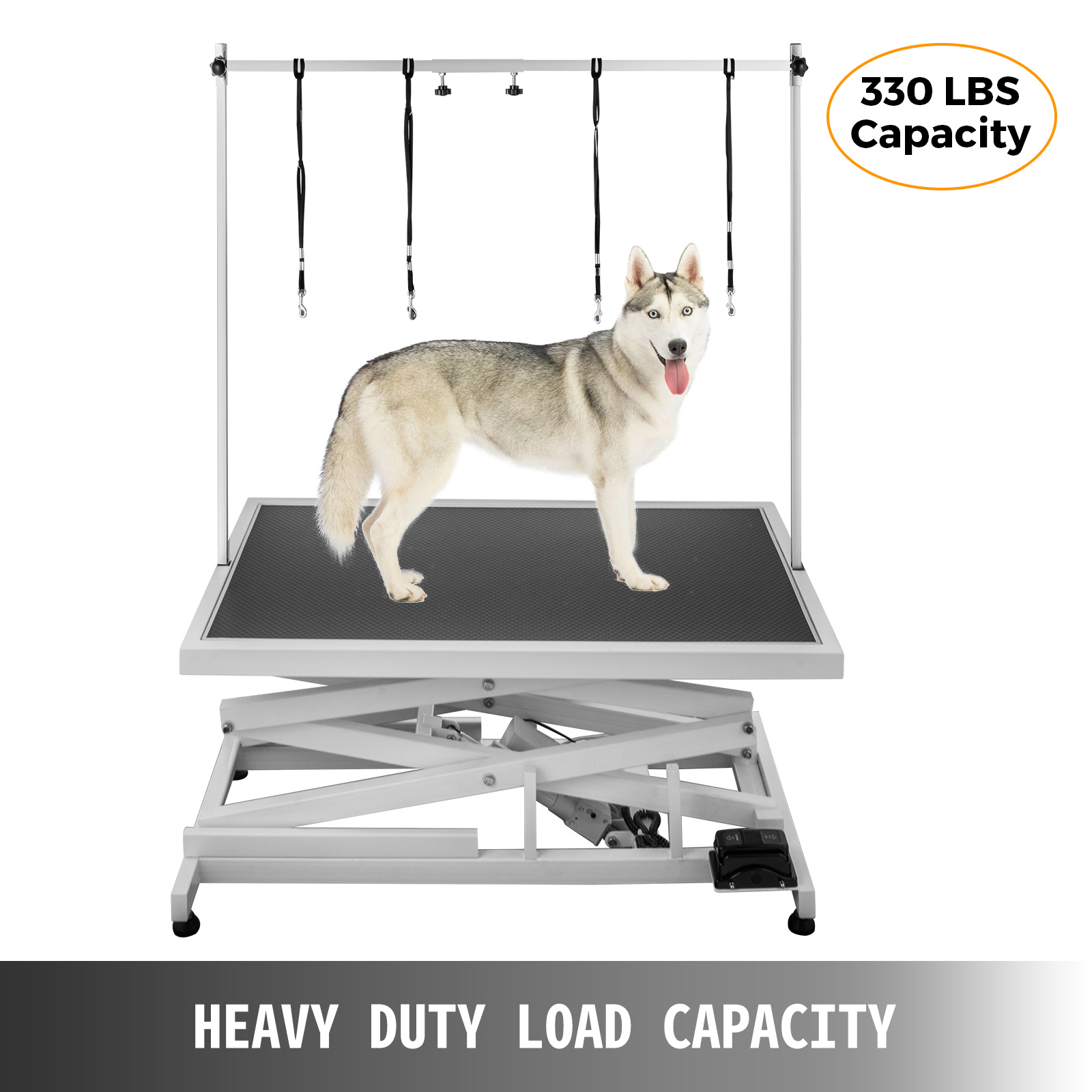 VEVOR Trimmtisch 1060x616x1701mm Schertisch Edelstahl Hundepflegetisch 150kg Tragfahigkeit Frisiertisch Hund Faltbar Tierpflegetisch 9144x6096mm Desktop Ideal Fur Baden Trimmen Trocknen Bursten 81697625