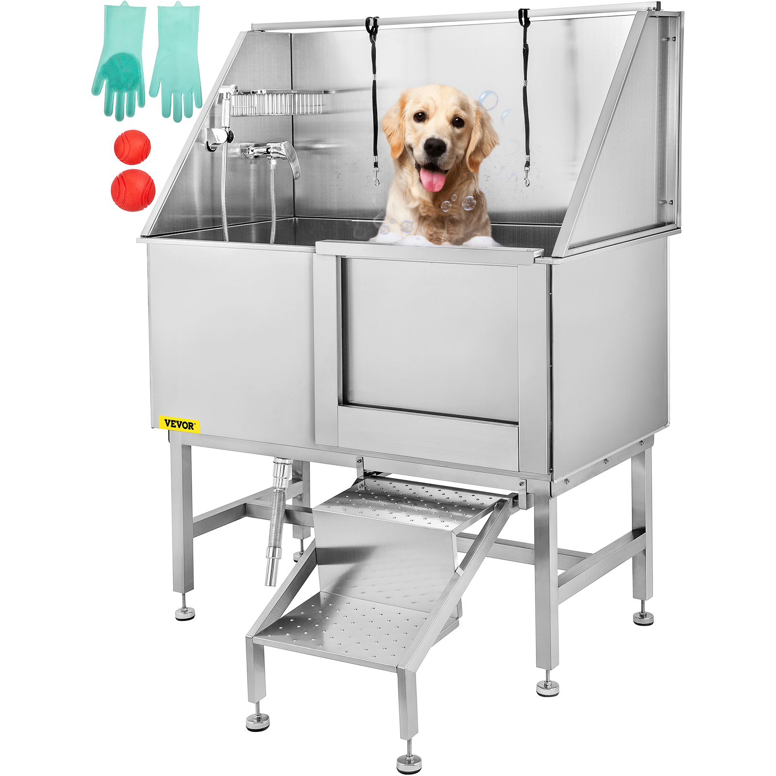  Puerta para perros para escaleras Puertas para mascotas para la  casa: Puerta de malla para perros para puertas, escaleras, seguridad  interior 29 pulgadas de alto, 38 pulgadas de ancho : Productos