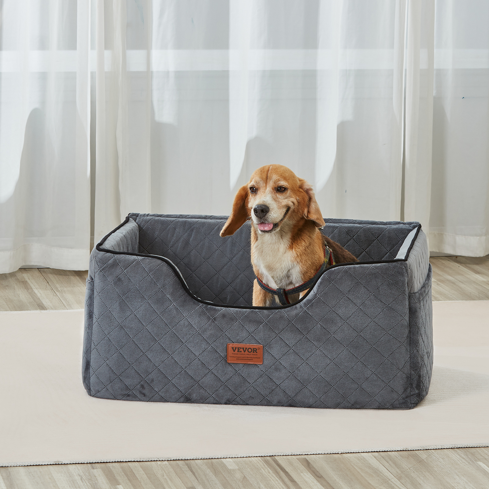 Dog Booster Car Seat Pet Car Seat for Small Medium Large Dog up to 100/8lb - Picture 34 of 146