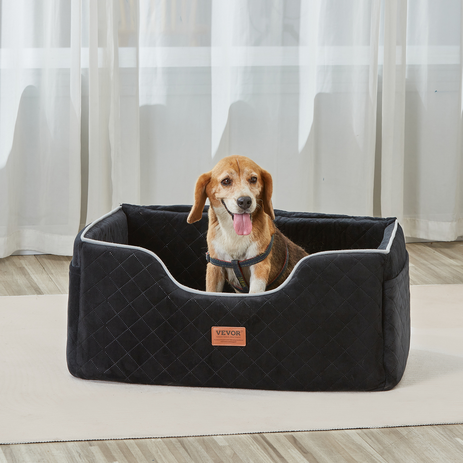 Dog Booster Car Seat Pet Car Seat for Small Medium Large Dog up to 100/8lb - Picture 70 of 146