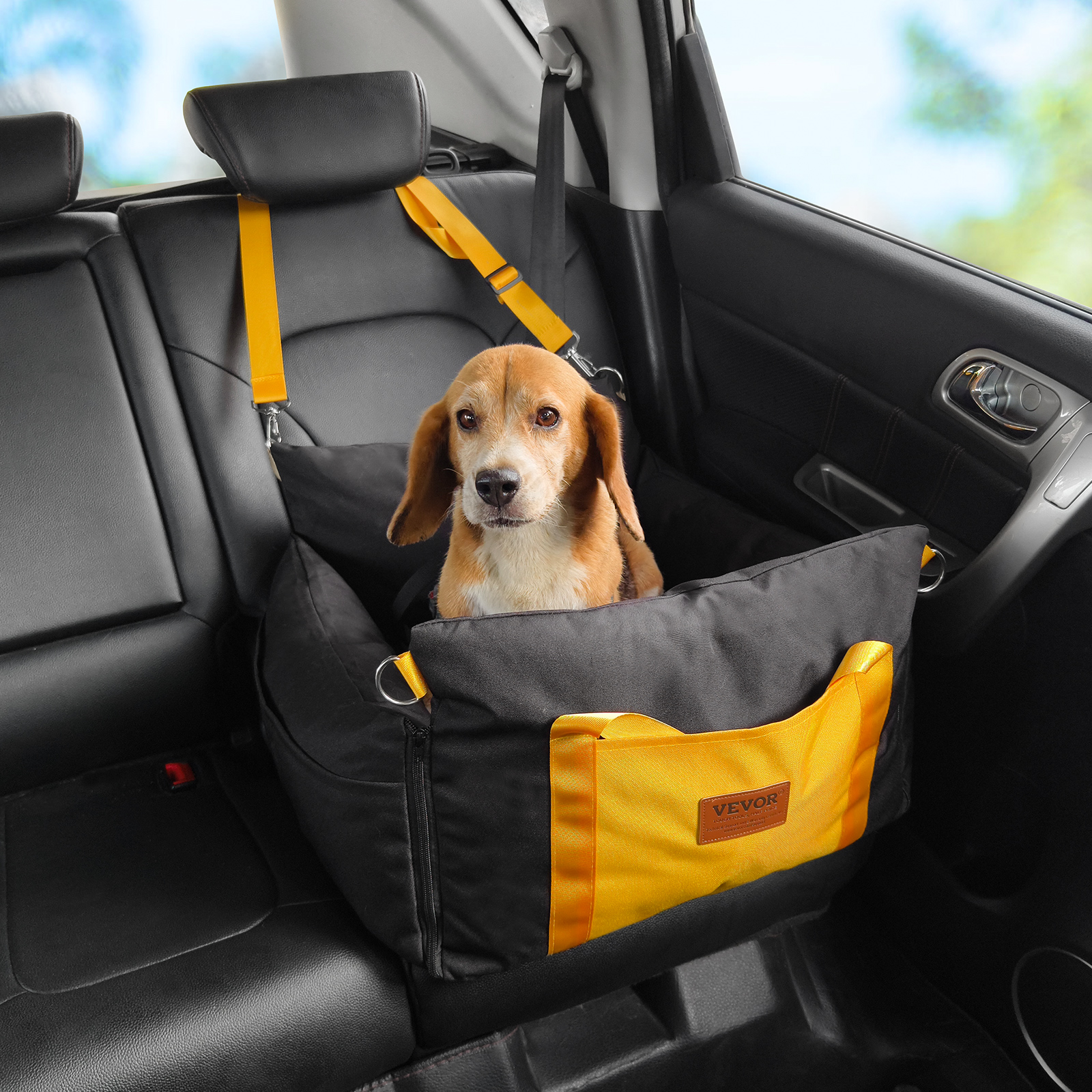 Dog Booster Car Seat Pet Car Seat for Small Medium Large Dog up to 100/8lb - Picture 87 of 146