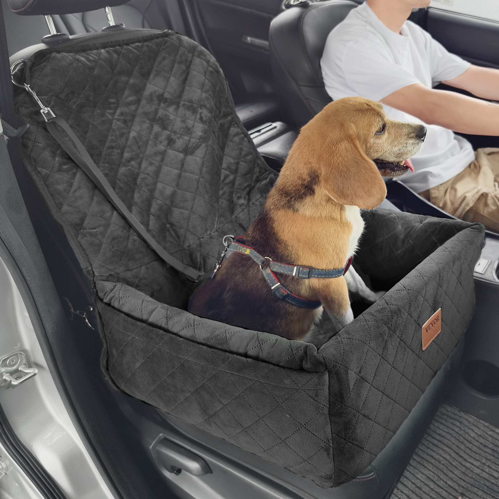 Dog Booster Car Seat Pet Car Seat for Small Medium Large Dog up to 100/8lb - Picture 106 of 146