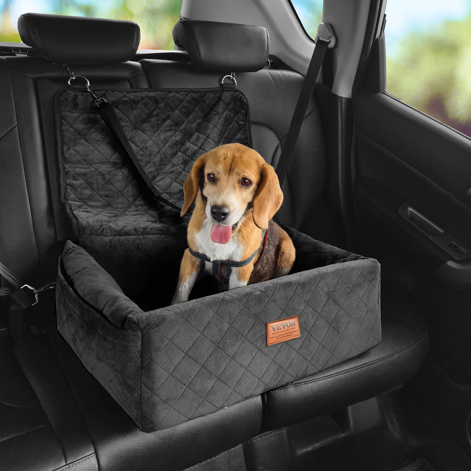 Dog Booster Car Seat Pet Car Seat for Small Medium Large Dog up to 100/8lb - Picture 99 of 146