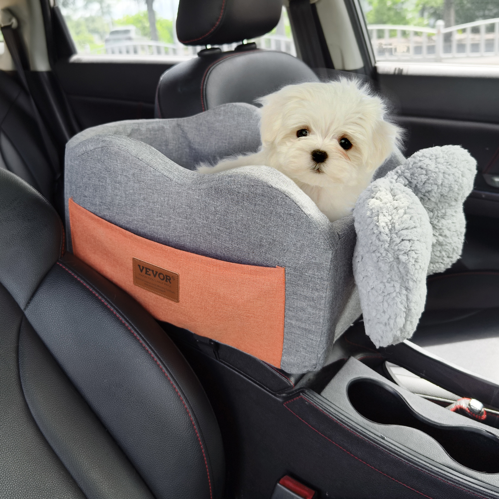 Dog Booster Car Seat Pet Car Seat for Small Medium Large Dog up to 100/8lb - Picture 123 of 146
