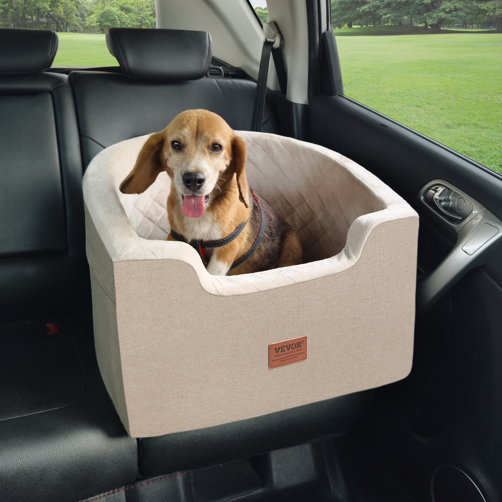 Dog Booster Car Seat Pet Car Seat for Small Medium Large Dog up to 100/8lb - Picture 135 of 146