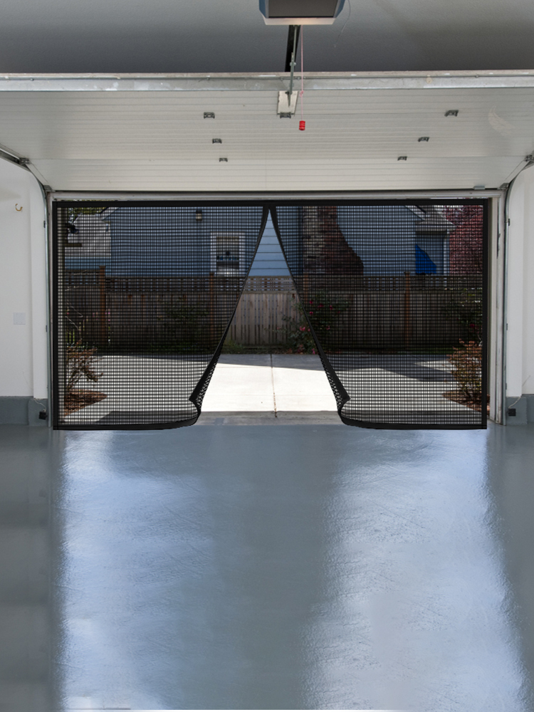 Garage Door Screen,16 x 7 ft,Fiberglass