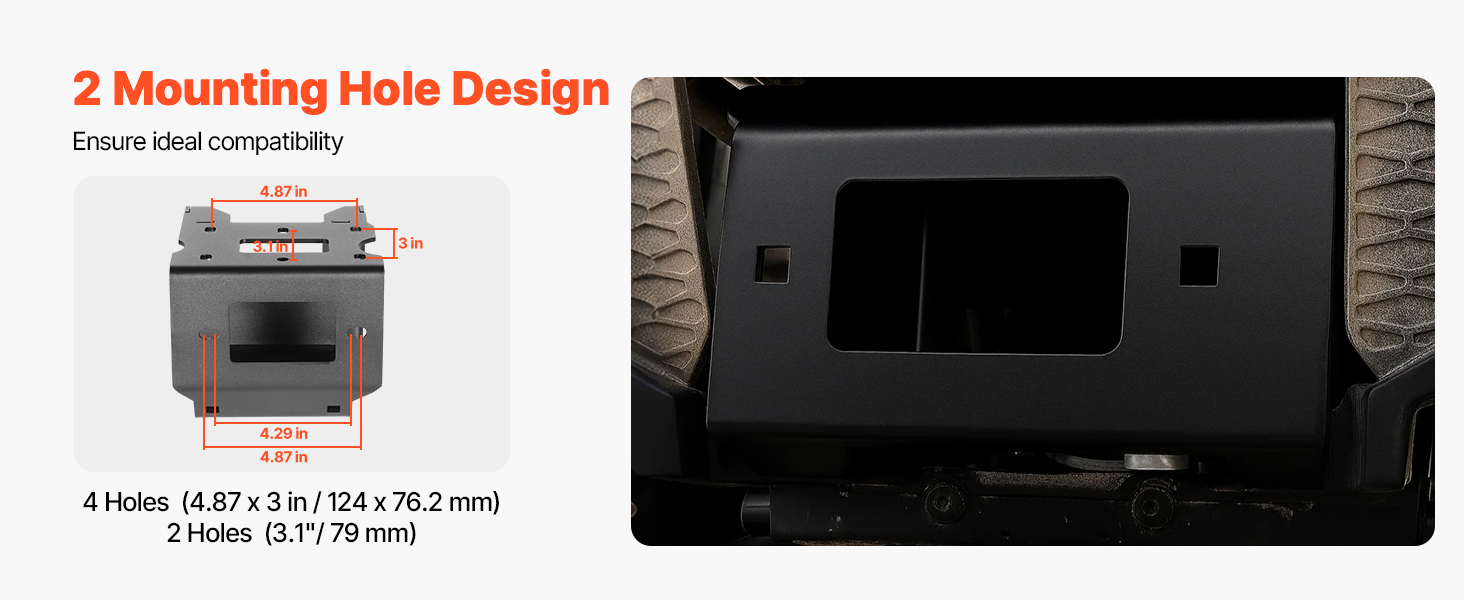 Dual mounting hole design