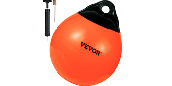 VEVOR Boat Buoy Balls, 15 Diameter Inflatable Heavy-Duty Marine