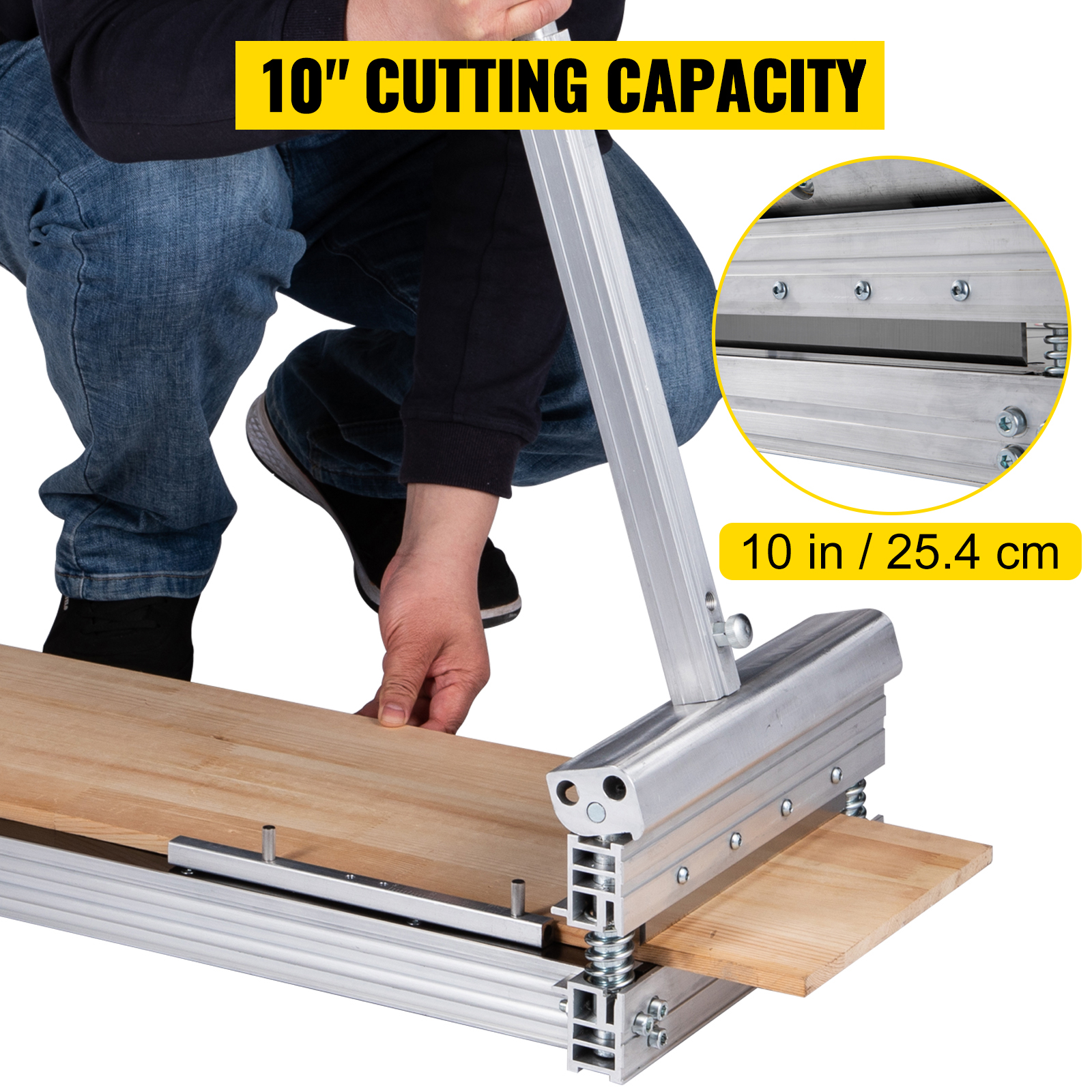 Stay Sharp 2100018 13 in. Industrial Vinyl Flooring Cutter