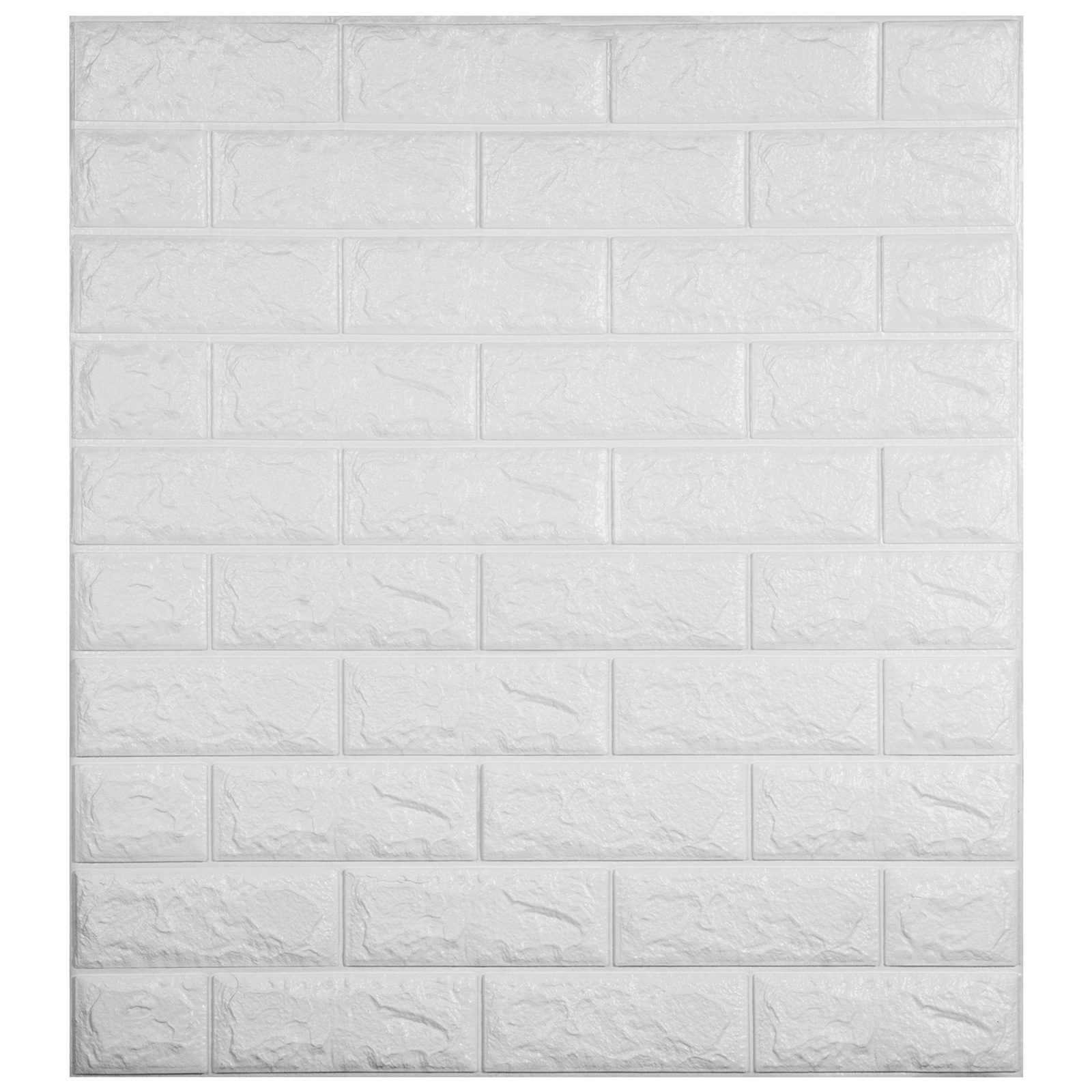 VEVOR 22 Pezzi Pvc Pannelli Parete 50 X 50 Cm Decorazione Piastrelle Bianco  Tagliabile