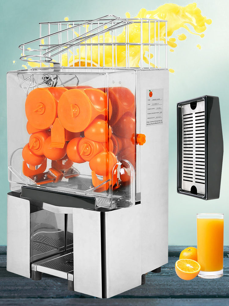 Commercial Juicers-Heavy Duty Orange Juicer Machine For Restaurants Fruit Juice  Extractor