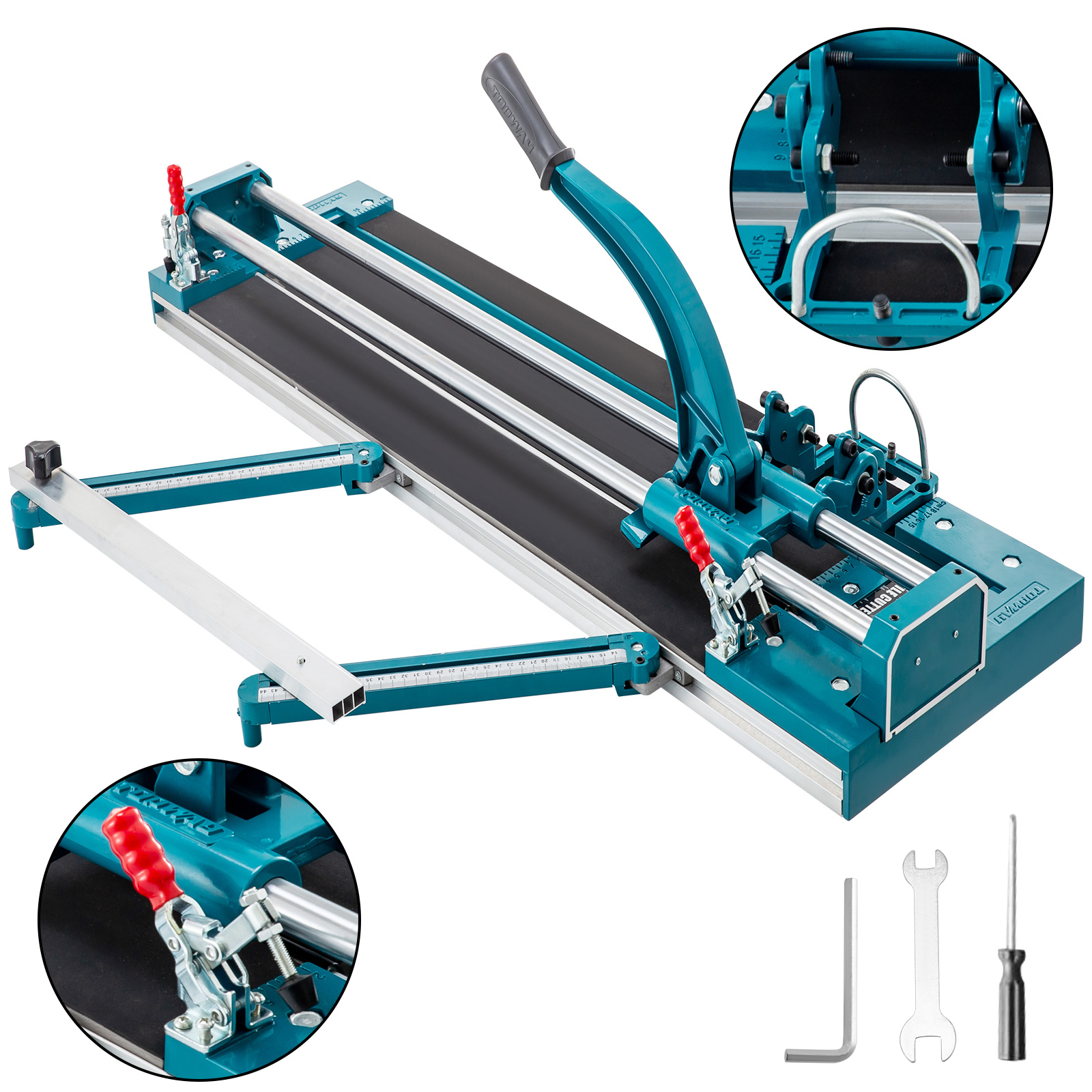 VEVOR 47Inch/1200mm Tile Cutter Double Rail Manual Tile Cutter 3/5 in