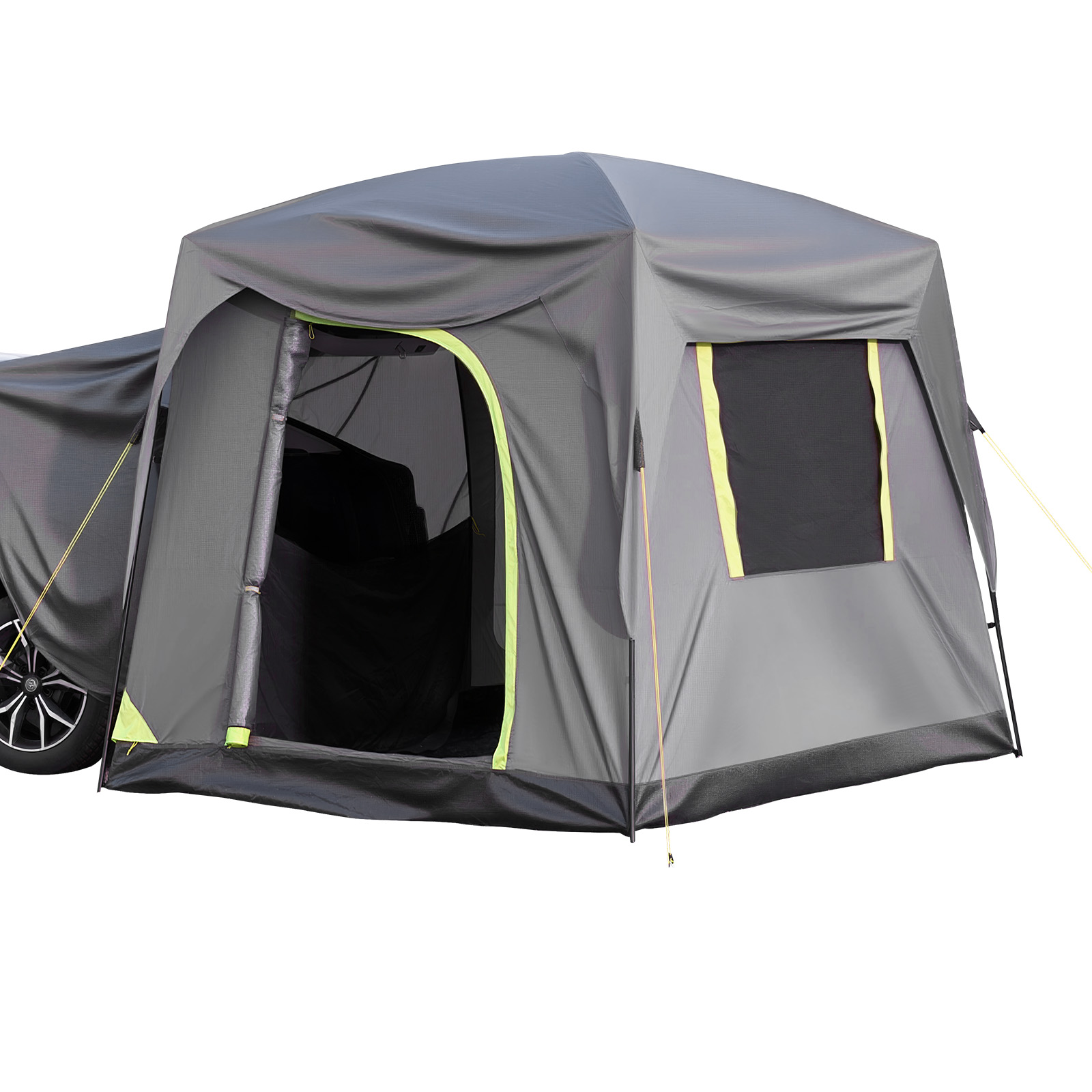 SUV Camping Tent Outdoor Tailgate Dual Use Tents with Rainfly for 5-8 Person - Picture 20 of 36