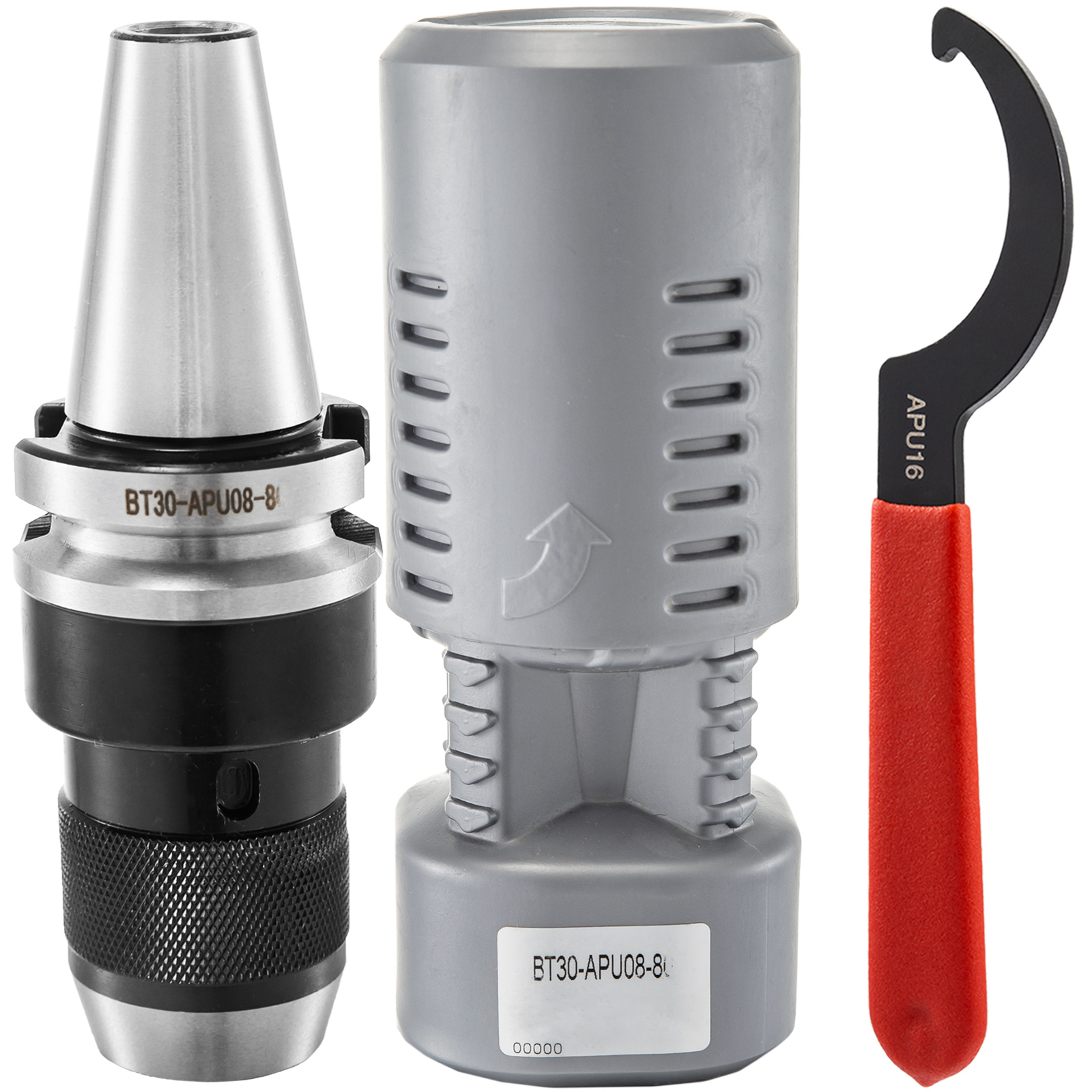 VEVOR Drill Chuck Keyless Chuck Drill Chuck Bt30 Apu8 85 For Cnc Lathe