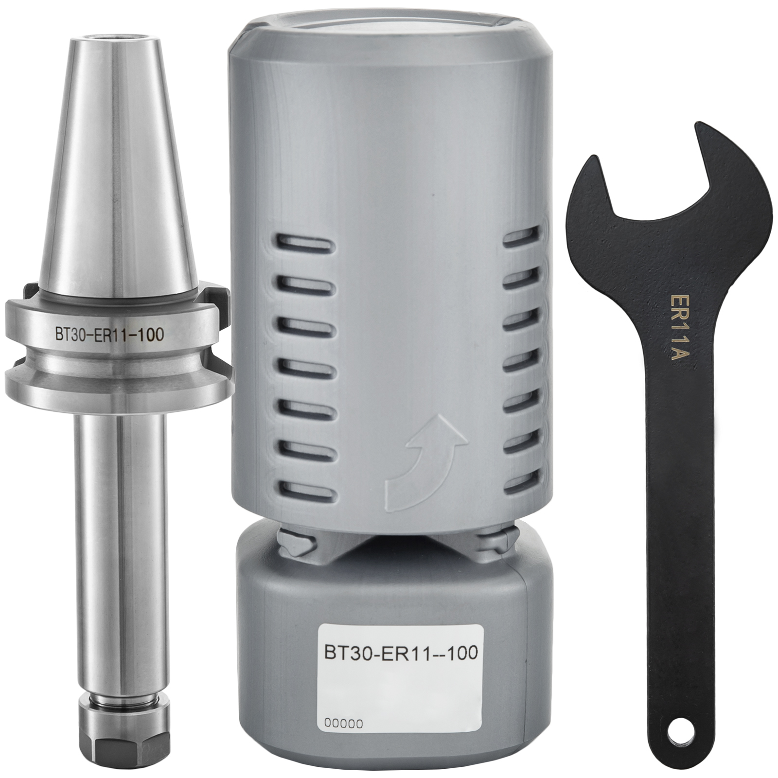 1pcs Bt30er114" Collet Chuck W/ Wrench VEVOR EU