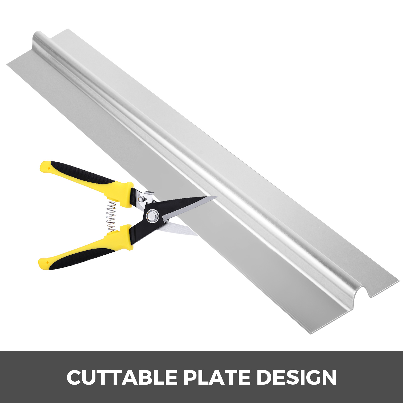 50-4' Aluminum Radiant Floor Heat Transfer Plates For 1/2" PEX Tubing Cuttable 