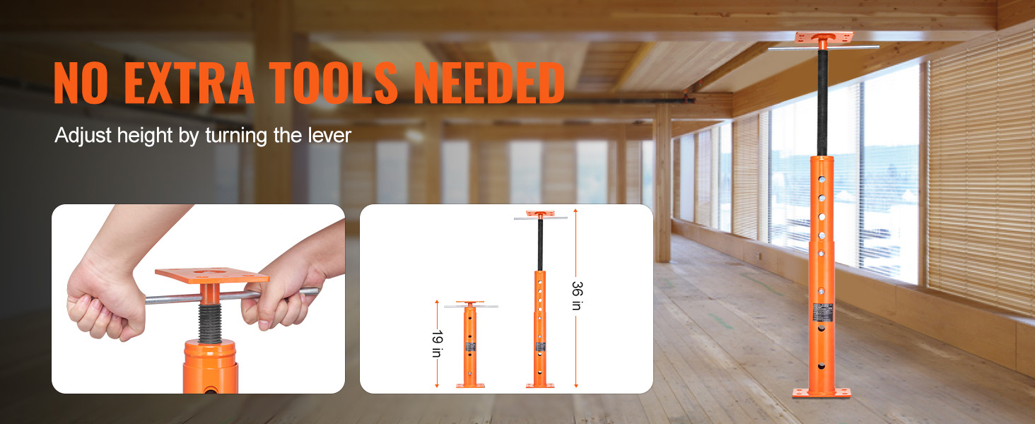4-PCS Lift Supports,Adjust Supports,Level Supports,Floor 9 - View #3