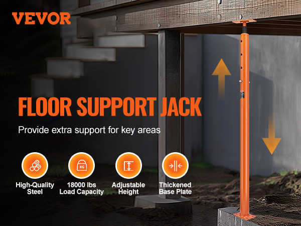 6 PCS House Floor Jacks Post Pole For Leveling, 11 Bhutan