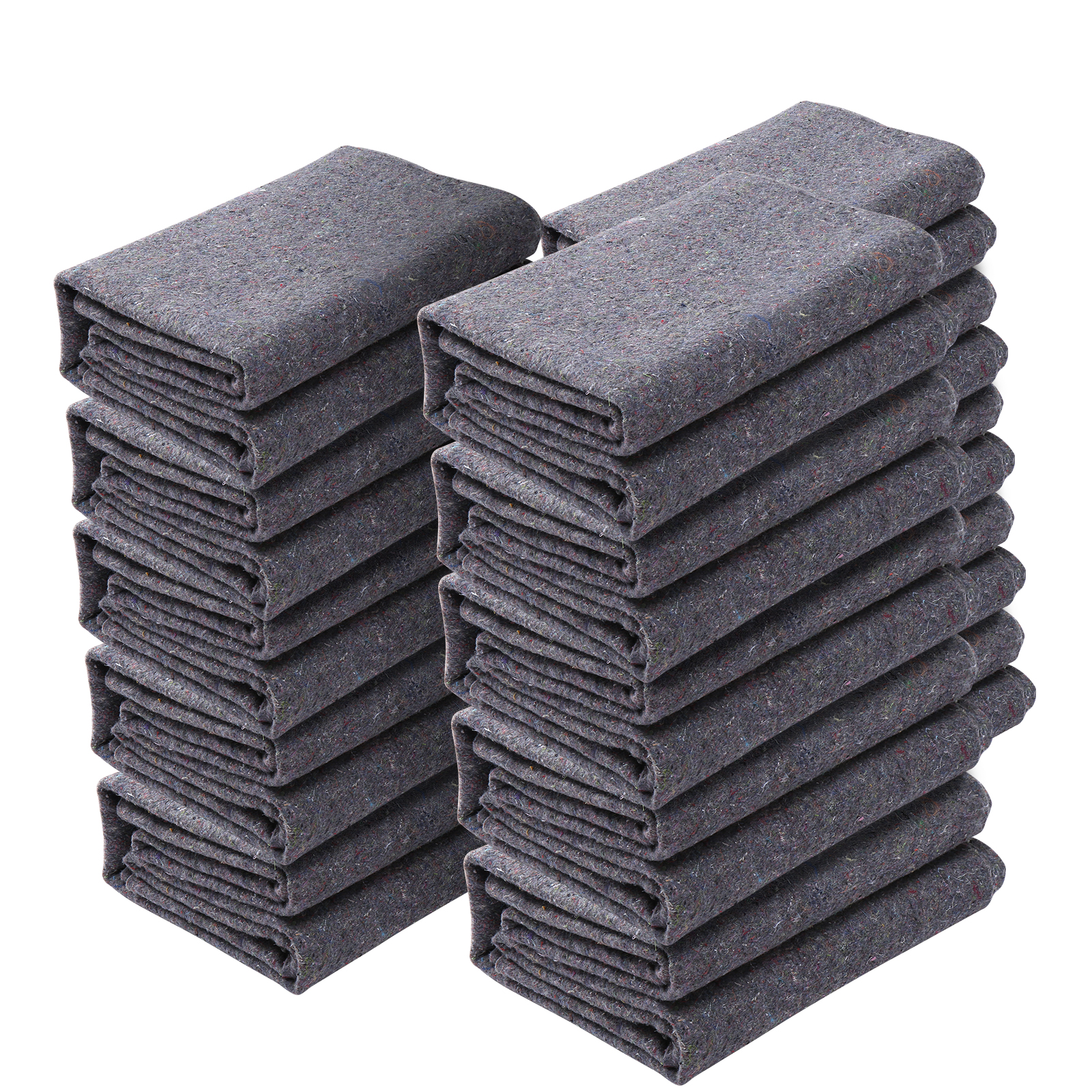 VEVOR Moving Blankets 80"x72", 72"x54" Heavy Duty Packing Furniture Pads