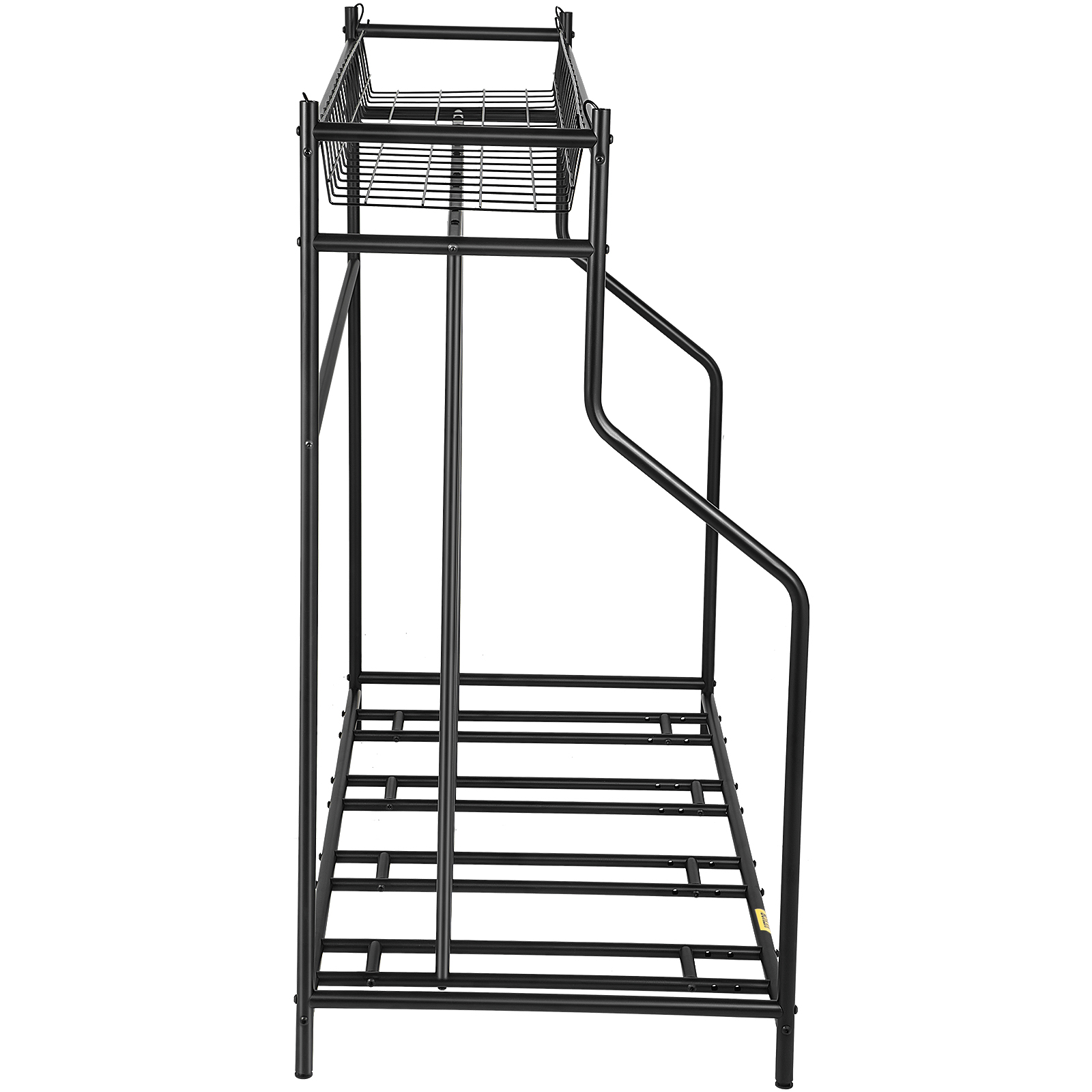 VEVOR Bike Rack with Storage Bike Stand for Garage for 3 or 4 Bikes Freestanding