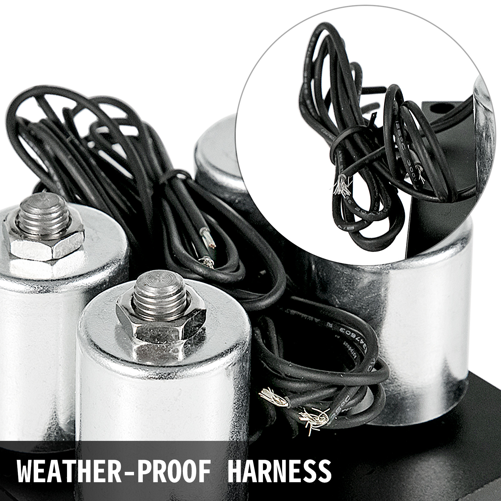 Vixen Air 3/8" NPT Solenoid Valve 2-Pack With Slow Down Dump Valve – 12V, 210 PSI – Air Suspension Kit