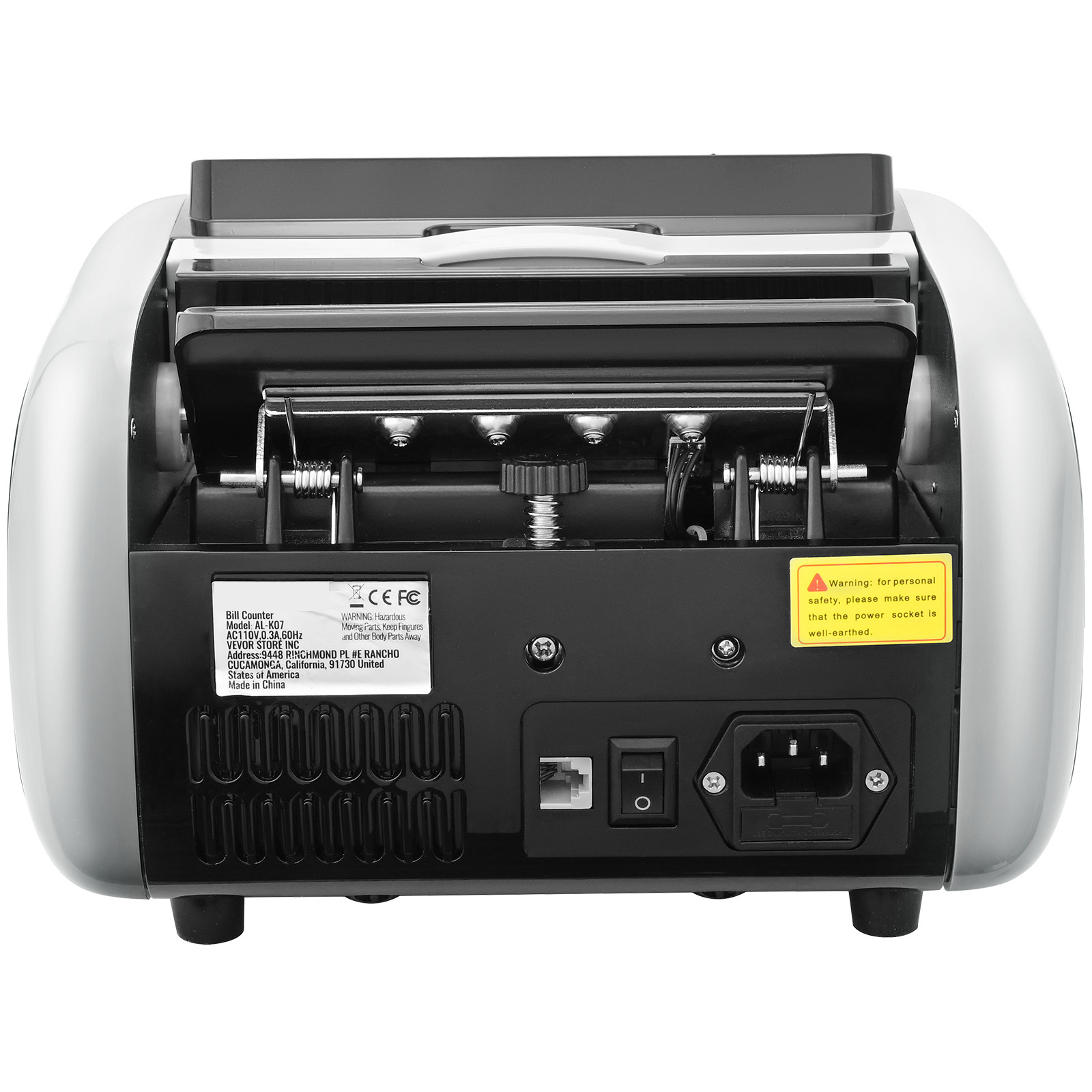 Money Counter Machine Bill Counter with UV MG IR DD Counterfeit Detection - Picture 12 of 38
