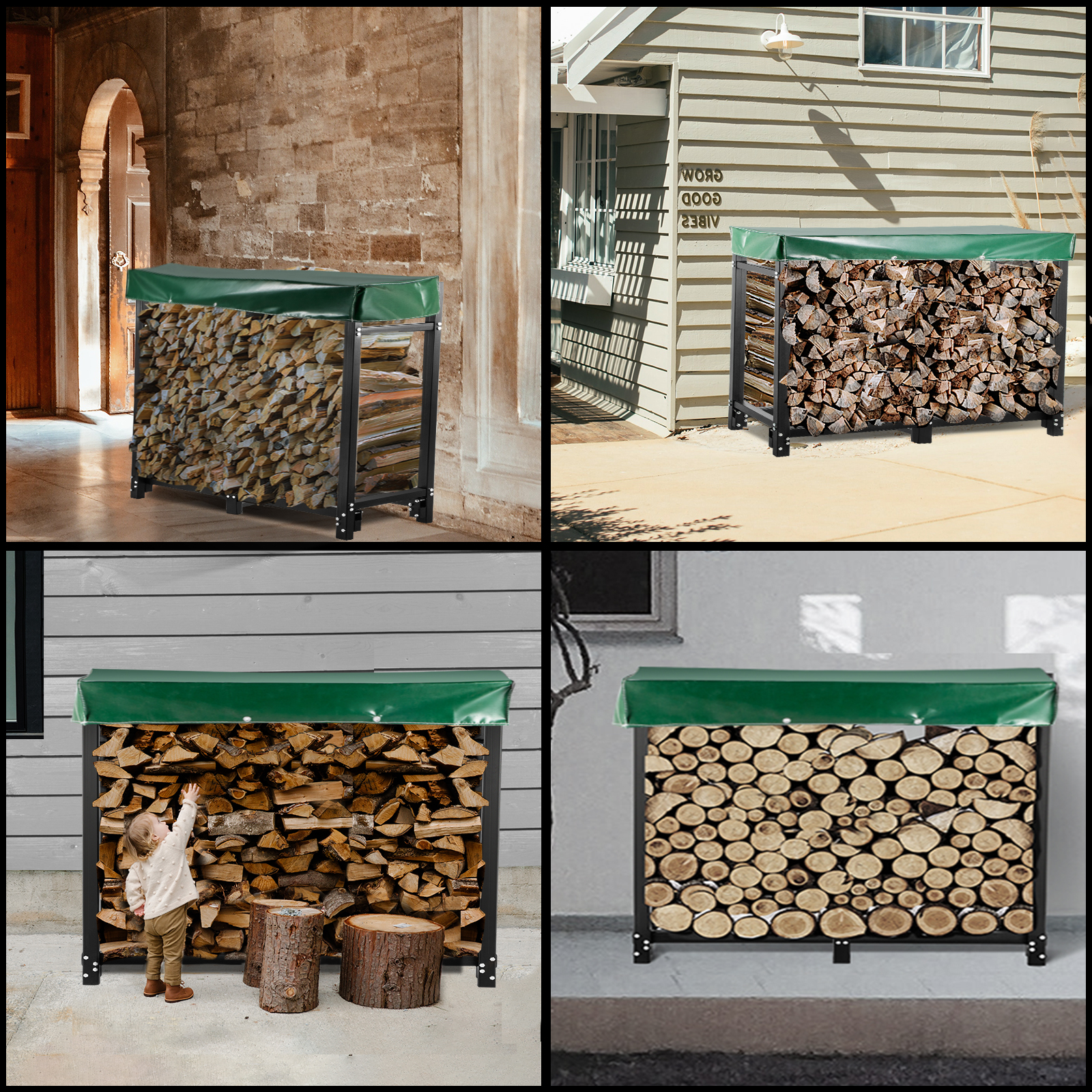19 idées de Rangement bois  rangement bois, rangement bois de chauffage,  bois de chauffage