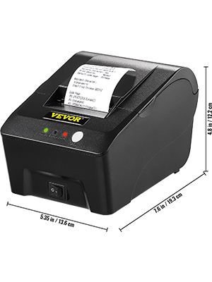 10X USB Mini 58mm POS Printer 384 Line High Speed Thermal Dot Receipt Printer 