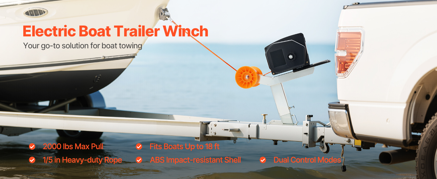 Electric Trailer Winch A100 1.4w