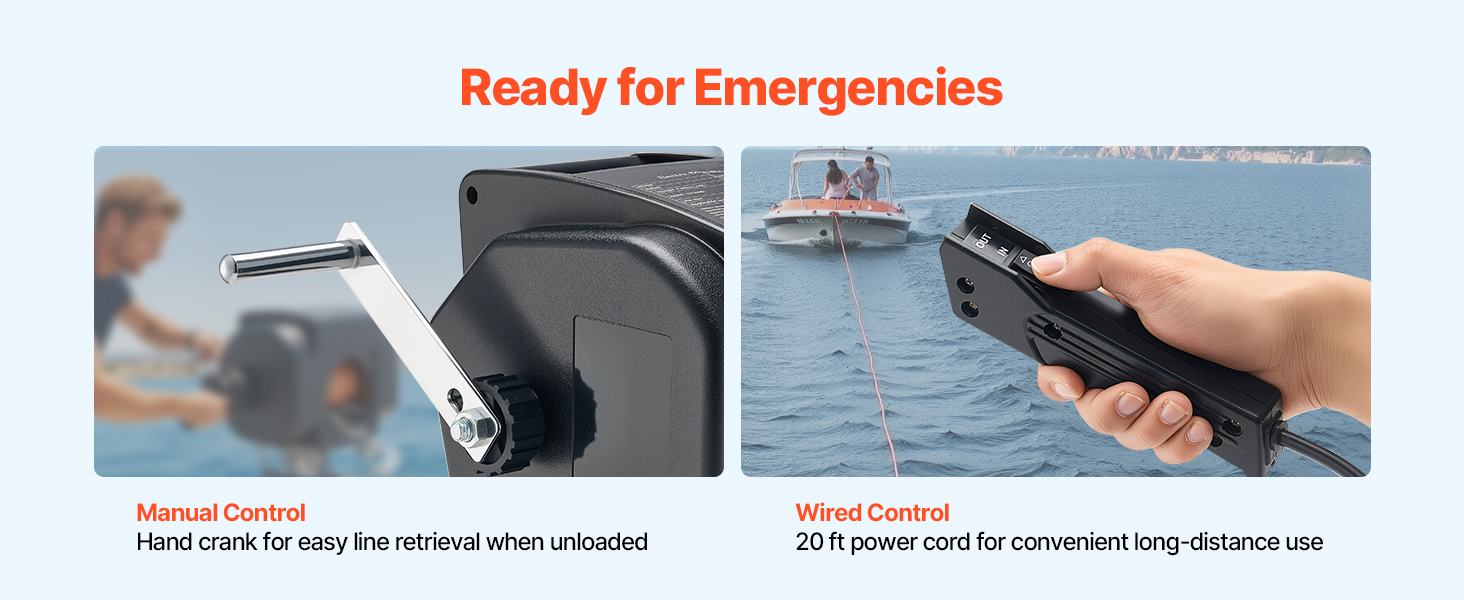 Electric Trailer Winch A100 2.3w